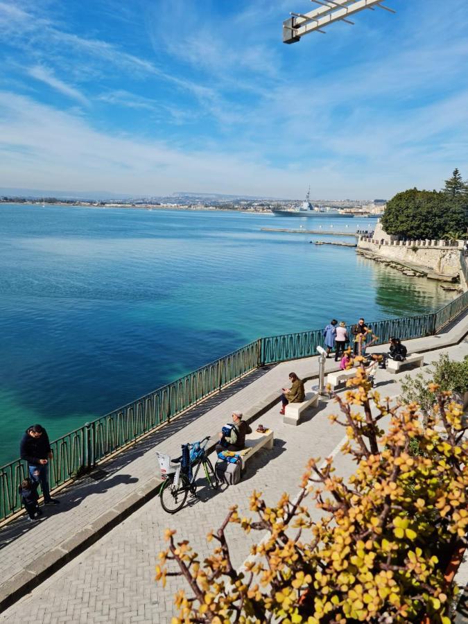 La Finestra Sul Mare Di Alfeo Apartamento Syracuse Exterior foto